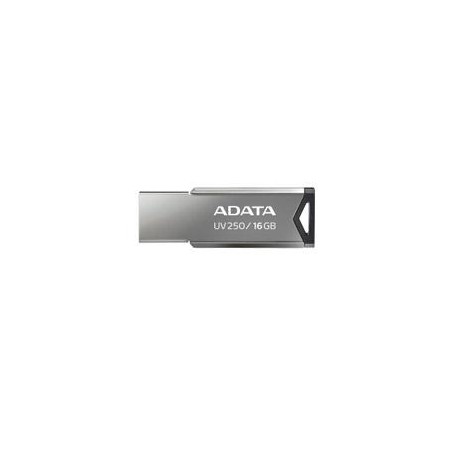 MEMORIA ADATA 16GB USB 2.0 UV250 METALICA (AUV250-16G-RBK)