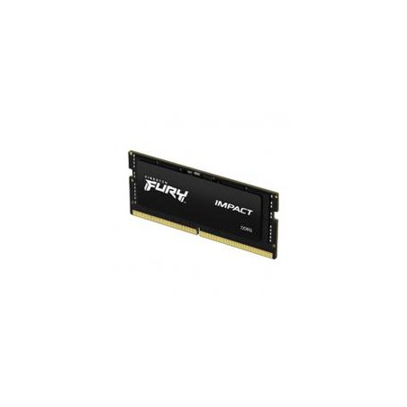 MEMORIA RAM KINGSTON SODIMM DDR5 32GB 4800MT/S FURY IMPACT BLACK CL38 262PIN 1.1V C/DIFUSOR DE CALOR P/LAPTOP (KF548S38IB-32)