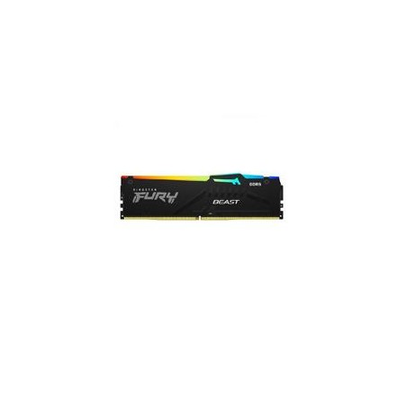 MEMORIA RAM KINGSTON DIMM DDR5 16GB 6000MT/S FURY BEAST BLACK EXPO RGB CL36 288PIN 1.35V C/DISIPADOR DE CALOR P/PC/GAMER/ALTO 