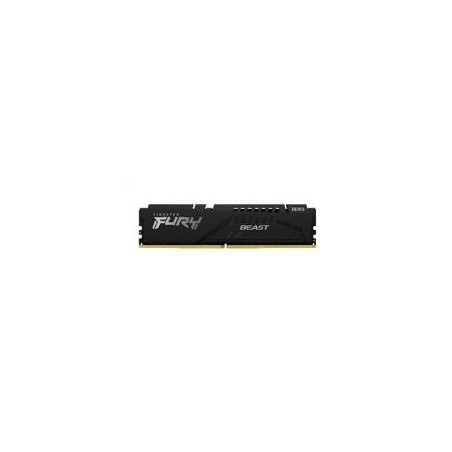 MEMORIA RAM KINGSTON DIMM DDR5 32GB 6000MT/S FURY BEAST BLACK EXPO CL36 288PIN 1.35V C/DISIPADOR DE CALOR P/PC/GAMER/ALTO REND