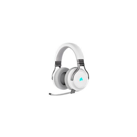 AUDIFONO CORSAIR VIRTUOSO RGB WIRELESS / INALMABRICO / RGB / COLOR BLANCO / (CA-9011186-NA)