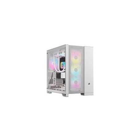 GABINETE CORSAIR ICUE LINK 6500X /SEMI-TORRE / ATX /MICRO-ATX/ MITX/ BLANCO RGB/ GAMER CC-9011270-WW