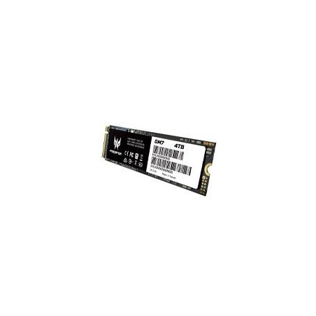 UNIDAD DE ESTADO SOLIDO SSD INTERNO 4TB ACER PREDATOR GM7 M.2 2280 NVME PCIE 4.0 (BL.9BWWR.120)