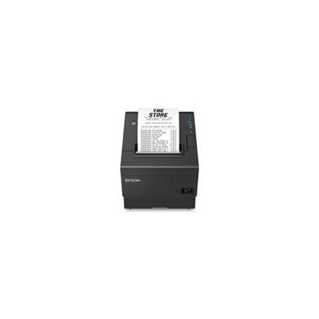 MINIPRINTER EPSON TM-T88VII, TERMICA, 80 MM O 58 MM, SERIAL, USB, ETHERNET RECIBO /AUTOCORTADOR, NEGRA