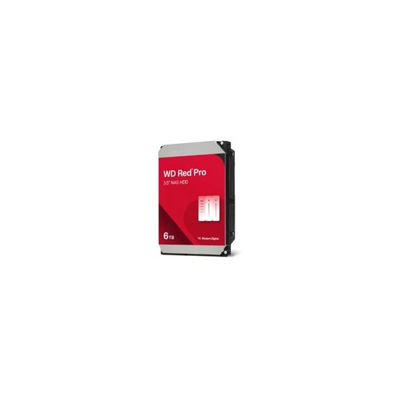 DISCO DURO INTERNO WD RED PRO 6TB 3.5 ESCRITORIO SATA3 6GB/S 256MB 7200RPM 24X7 HOTPLUG NAS 1-16 BAHIAS  WD6005FFBX