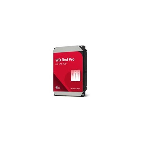 DISCO DURO INTERNO WD RED PRO 6TB 3.5 ESCRITORIO SATA3 6GB/S 256MB 7200RPM 24X7 HOTPLUG NAS 1-16 BAHIAS  WD6005FFBX