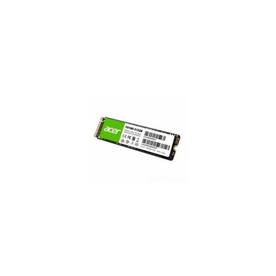 UNIDAD DE ESTADO SOLIDO SSD INTERNO 512GB ACER FA100 M.2 2280 NVME PCIE GEN 3X4 (BL.9BWWA.119)