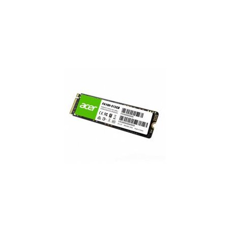 UNIDAD DE ESTADO SOLIDO SSD INTERNO 512GB ACER FA100 M.2 2280 NVME PCIE GEN 3X4 (BL.9BWWA.119)