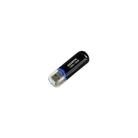 MEMORIA ADATA 32GB USB 2.0 C906 NEGRO (AC906-32G-RBK)