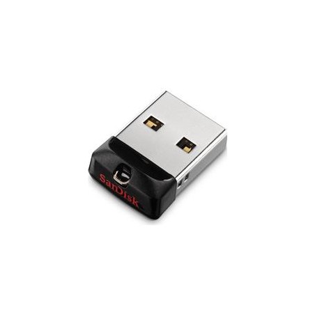 MEMORIA SANDISK 16GB USB 2.0 CRUZER FIT Z33 NEGRO MINI