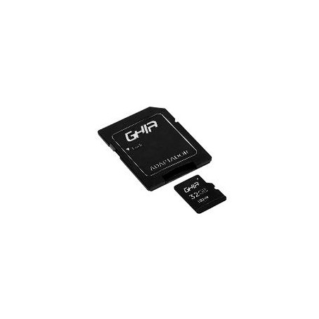 MEMORIA GHIA 32 GB TIPO MICRO SD CLASE 10 CON ADAPTADOR