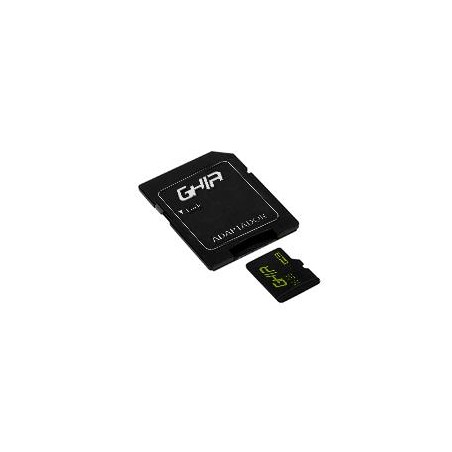 MEMORIA GHIA 16GB TIPO MICRO SD CLASE 10 CON ADAPTADOR