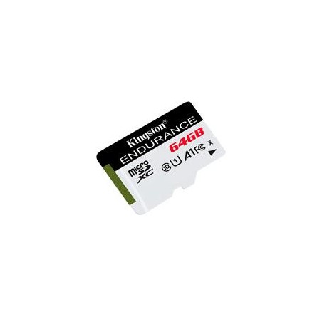 MEMORIA FLASH MICRO SD KINGSTON SDHC HIGH ENDURENCE 64GB 95R UHS-I U1 V10 P/ VIDEOVIGILANCIA(SDCE/64GB)