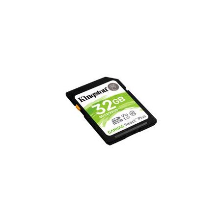 MEMORIA KINGSTON SDXC CANVAS SELECT PLUS 32GB UHS-I CLASE 10 (SDS2/32GB)