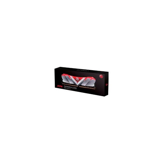 MEMORIA ADATA UDIMM DDR4 8GB PC4-25600 3200MHZ CL16 1.2V XPG GAMMIX D30 ROJO CON DISIPADOR PC/GAMER/ALTO RENDIMIENTO ( AX4U320