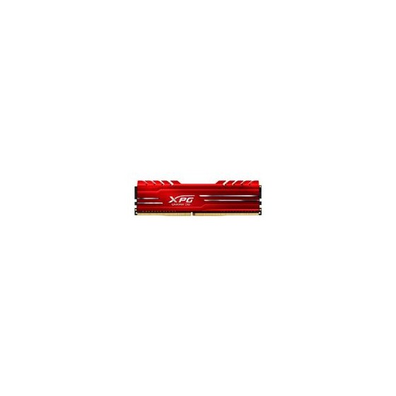 MEMORIA ADATA UDIMM DDR4 8GB PC4-25600 3200MHZ CL16 1.2V XPG GAMMIX D10 ROJO CON DISIPADOR PC/GAMER/ALTO RENDIMIENTO ( AX4U320