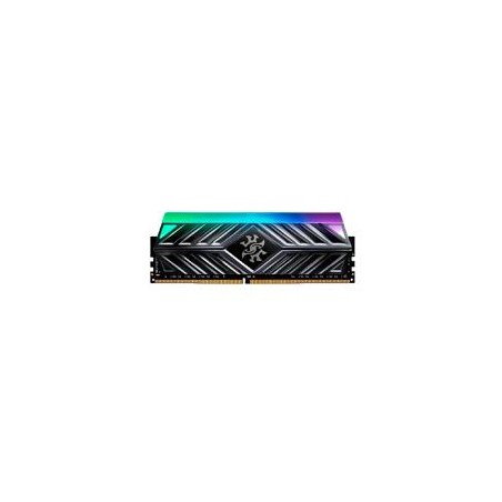 MEMORIA XPG SPECTRIX D41 UDIMM DDR4 8GB PC4-25600 3200MHZ C16 1.2V TUF RGB CON DISIPADOR PC/GAMER COLOR NEGRO (AX4U32008G16A-S