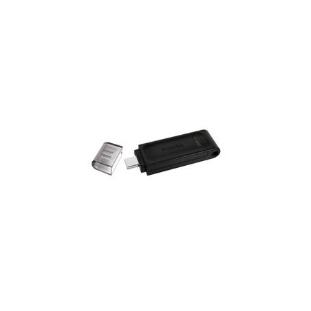 MEMORIA KINGSTON 32GB USB-C 3.2 GEN 1 ALTA VELOCIDAD / DATATRAVELER 70 NEGRO (DT70/32GB)