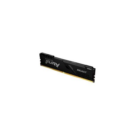 MEMORIA KINGSTON UDIMM DDR4 16GB 2666MHZ FURY BEAST CL16 288PIN 1.2V C/DISIPADOR DE CALOR P/PC/GAMER/ALTO RENDIMIENTO (KF426C1