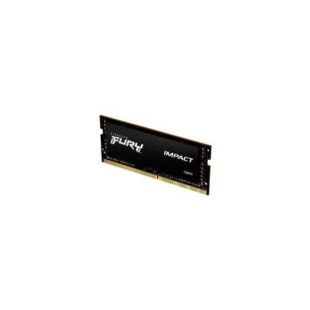 MEMORIA RAM KINGSTON SODIMM DDR4 16GB 3200MT/S FURY IMPACT BLACK CL20 260PIN 1.2V C/DIFUSOR DE CALOR P/LAPTOP (KF432S20IB/16)