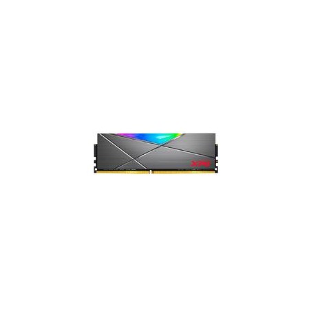 MEMORIA XPG SPECTRIX D50 UDIMM DDR4 8GB PC4-28800 3600MHZ CL18 1.35V RGB CON DISIPADOR PC/GAMER COLOR GRIS (AX4U36008G18I-ST50