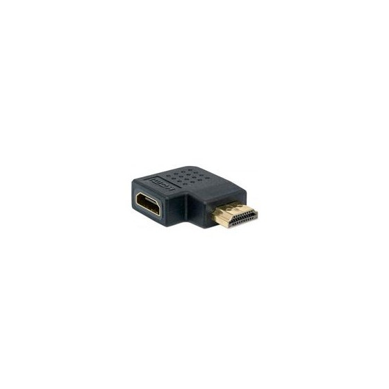 ADAPTADOR HDMI,MANHATTAN,353489, H-M ANGULO IZQUIERDO 90Â°