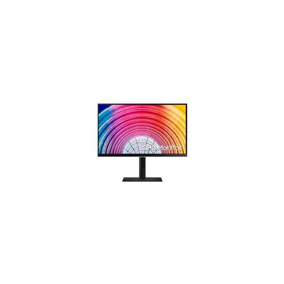 MONITOR LED SAMSUNG 24 WIDESCREEN S24A600 WQHD 2,560 X 1,440, NEGRO, 1 HDMI, 1 D. PORT, 5MS, PIVOT