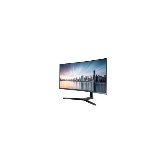 MONITOR LED SAMSUNG 34 WIDESCREEN 3,440 X 1,440 CH89WG, NEGRO, 1 HDMI, 1 D. PORT, USB-C, CURVO, 1800R, 4MS, 100HZ