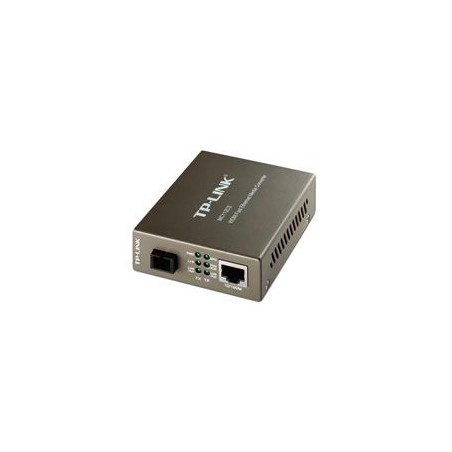 CONVERTIDOR DE MEDIOS | TP-LINK |  MC112CS | MONO MODO WDM CONECTOR DE FIBRA SC A RJ45 10/100MBPS DUPLEX