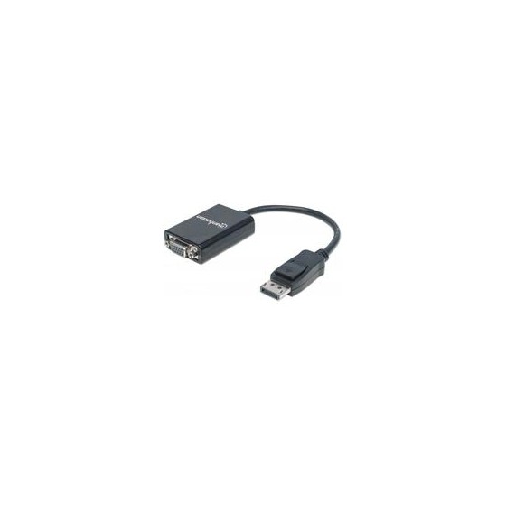 ADAPTADOR DISPLAYPORT,MANHATTAN,151962, M A VGA H 15CM