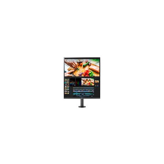 MONITOR DUALUP ERGO LED LG 28MQ780-B 28 2560X2880 ASPECTO16:18 75HZ, TR 5MS, PANEL NANOIPS, HDMI(2) DPORT(1) AUX(1) USB-C(1) M