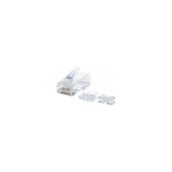 PLUG RJ45,INTELLINET,790536, CAT 6 UTP SOLIDO PRO 80 PZAS