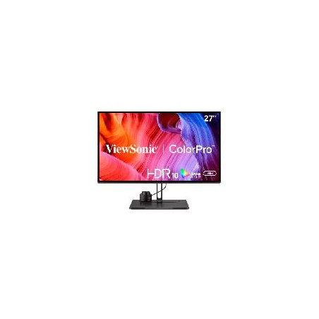 MONITOR VIEWSONIC COLORPRO VP2786-4K, 3840 X 2160, UHD 4K, 120 HZ, 5 MS, HDR 10, USB-C 90W,  ALTAVOCES INTREGRADOS, HDMI,  DIS