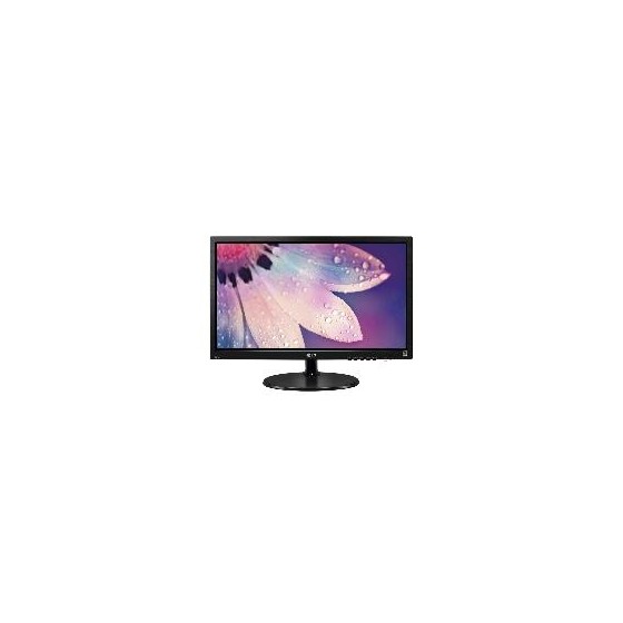 MONITOR LED LG 19M38H-B 18.5 HD 1366X768, ASPECTO 16:9, 60 HZ,TR 5MS, PANEL TN, VGA(1), COLOR NEGRO