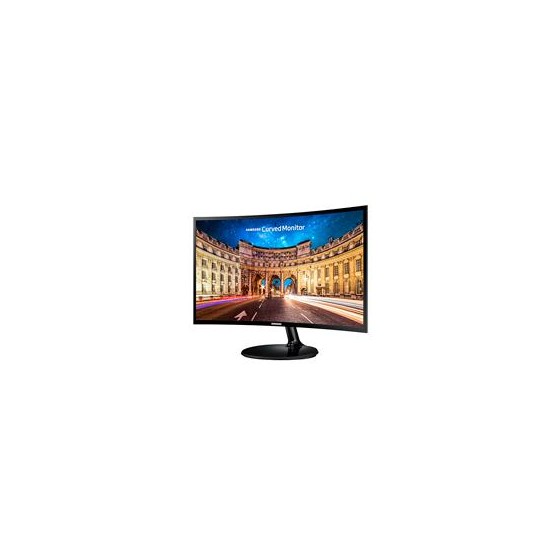 MONITOR LED SAMSUNG 24 PULGADAS, WIDESCREEN, FULL HD, 1920X1080, LC24F390, NEGRO, D-SUB HDMI CURVO