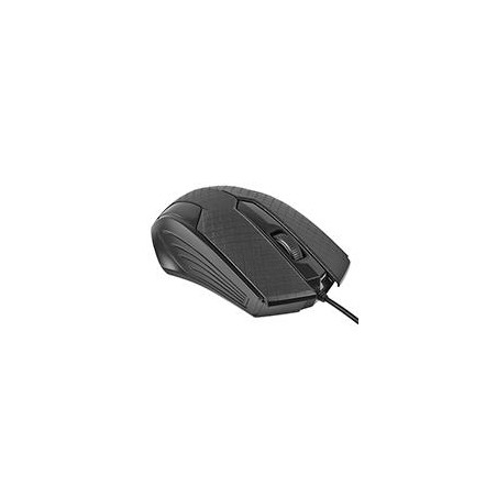 MOUSE ALAMBRICO OPTICO 1200 DPI CONECTOR USB WIN XP/VISTA/7/8/10/11/MAC OS X EASY LINE BY PERFECT CHOICE - NEGRO