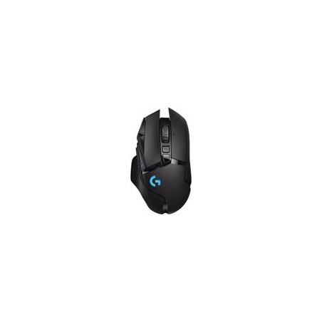 MOUSE GAMING LOGITECH G502 LIGHTSPEED NEGRO INALAMBRICO RGB LIGHTSYNC 25600DPI CON BATERIA RECARGABLE