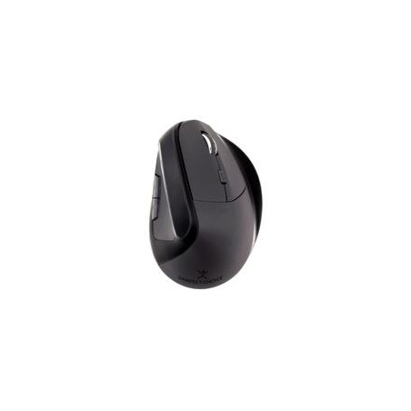 MOUSE VERTICAL ERGONYMICO - V MOUSE INALAMBRICO PERFECT CHOICE NEGRO PC-044895