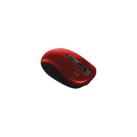 MOUSE INALAMBRICO 800 A 1600 DPI RECARGABLE SIMETRICO CONECTOR USB PERFECT CHOICE ECO MOUSE - ROJO