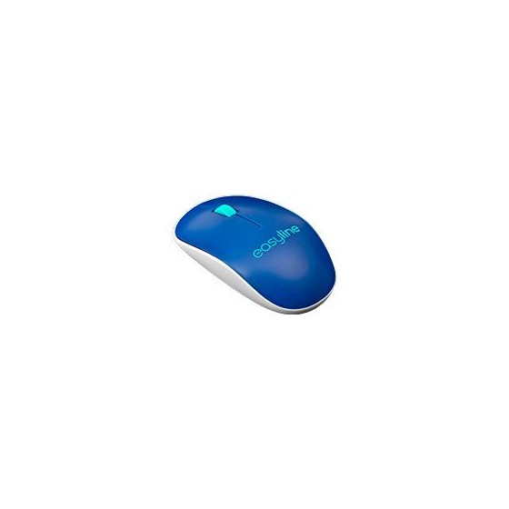 MOUSE INALAMBRICO 1000 DPI DONGLE USB SIMETRICO EASY LINE BY PERFECT CHOICE VIVA - AZUL