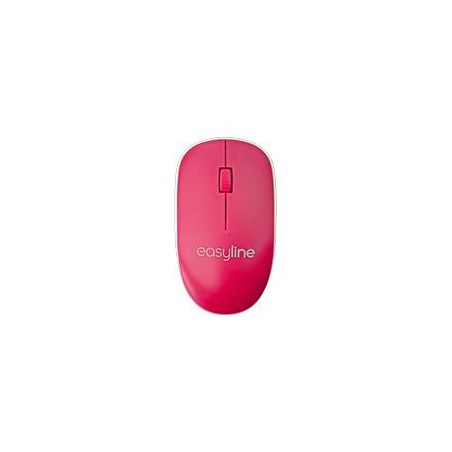 MOUSE INALAMBRICO 1000 DPI DONGLE USB SIMETRICO EASY LINE BY PERFECT CHOICE VIVA - MAGENTA