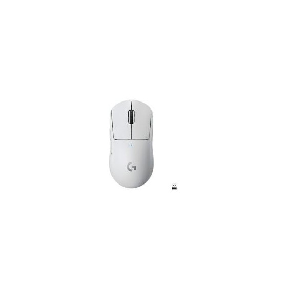 MOUSE GAMING INALAMBRICO LOGITECH G PRO X SUPERLIGHT BLANCO USB 1MS HERO 25.400DPI 63GR