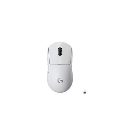 MOUSE GAMING INALAMBRICO LOGITECH G PRO X SUPERLIGHT BLANCO USB 1MS HERO 25.400DPI 63GR