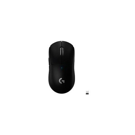 MOUSE GAMING INALAMBRICO LOGITECH G PRO X SUPERLIGHT NEGRO USB 1MS HERO 25.400DPI 63GR RECARGABLE