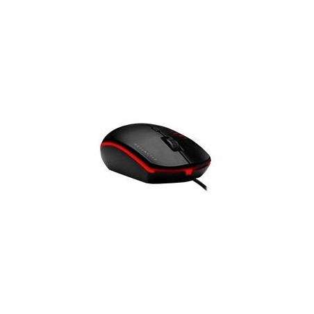 MOUSE GAMER BALAM RUSH IRON GM310 / ALAMBRICO USB / OPTICO / 1600 DPI / ILUMINACION LED / SUPER LIGERO / NEGRO / BR-931427