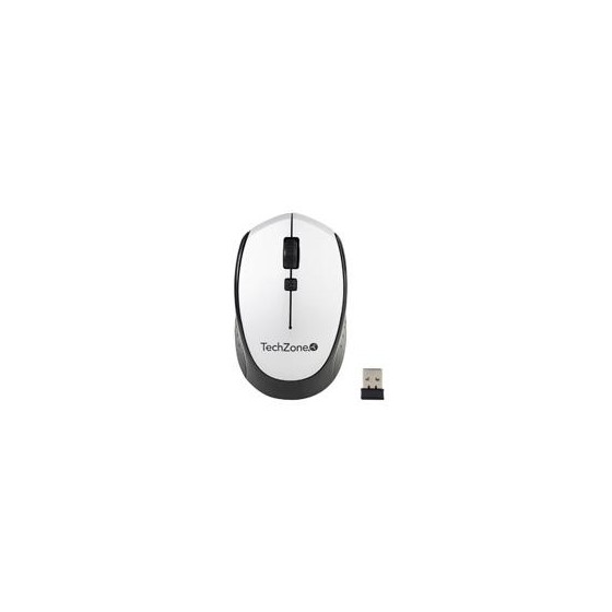 MOUSE TECHZONE TZ19MOU01-INAPL OPTICO NANO USB BOTONES PLATA 