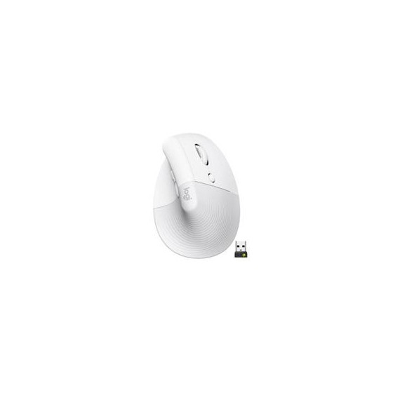 MOUSE LOGITECH LIFT VERTICAL ERGO OFF WHITE OPTICO MULTI DISPOSITIVOS USB LOGI BOLT Y BLUETOOTH PARA PC/APPLE MACOS 10.15 O PO