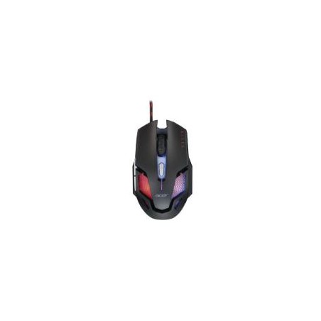 MOUSE ACER NITRO NMW200 /SENSOR OPTICO 6 DPI 800-7200DPI / 146G /ACELERACION 20G/ 7000FPS /125MHZ / WIN OS, MAC OS/ DISEYO L