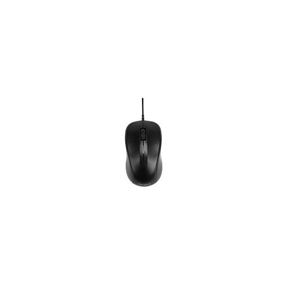 MOUSE ALAMBRICO TARGUS AMU80US, 3 BOTONES, USB, COLOR NEGRO.