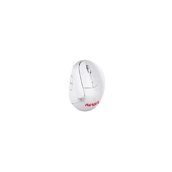 MOUSE GAMER NASA BY TECHZONE NS-MIS02 INALAMBRICO ERGONOMICO BLANCO